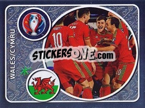 Sticker Team Photo - UEFA Euro France 2016 - Panini