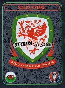 Sticker Badge - UEFA Euro France 2016 n. 126 - Panini