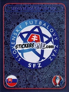 Sticker Badge - UEFA Euro France 2016 n. 128 - Panini