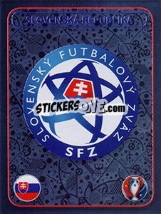 Figurina Badge - UEFA Euro France 2016 - Panini