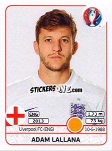 Sticker Adam Lallana