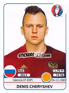 Sticker Denis Cheryshev