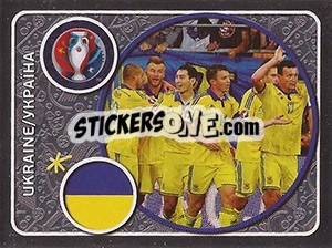 Sticker Team Photo - UEFA Euro France 2016 n. 235 - Panini