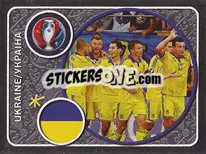 Cromo Team Photo - UEFA Euro France 2016 - Panini