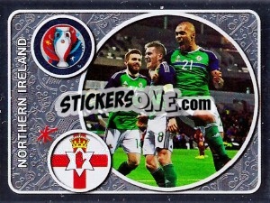 Sticker Team Photo - UEFA Euro France 2016 - Panini