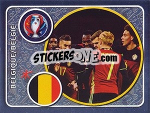 Sticker Team Photo - UEFA Euro France 2016 - Panini