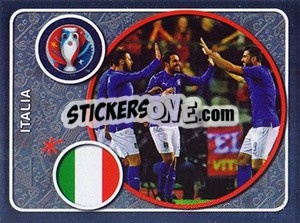 Sticker Team Photo - UEFA Euro France 2016 - Panini