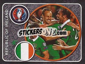 Sticker Team Photo - UEFA Euro France 2016 - Panini