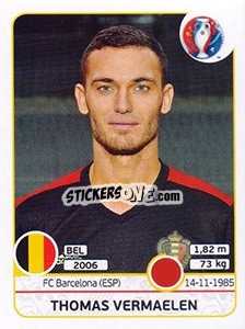 Cromo Thomas Vermaelen