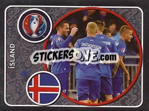 Sticker Team Photo - UEFA Euro France 2016 n. 571 - Panini
