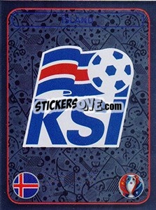 Sticker Badge - UEFA Euro France 2016 - Panini