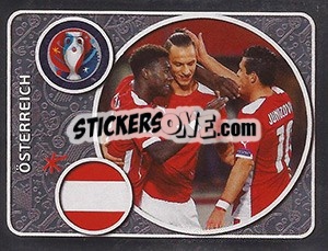 Sticker Team Photo - UEFA Euro France 2016 n. 573 - Panini