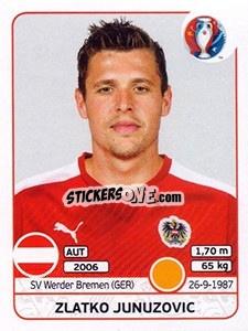 Sticker Zlatko Junuzovic