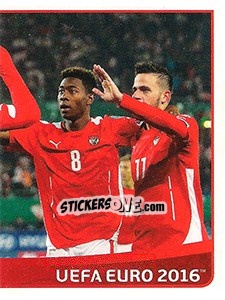 Figurina Figurina A15 - UEFA Euro France 2016 n. A15 - Panini