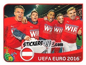 Sticker Figurina A16 - UEFA Euro France 2016 - Panini