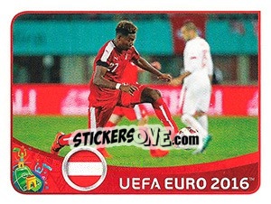 Sticker Figurina A17 - UEFA Euro France 2016 - Panini