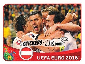 Sticker Figurina A19 - UEFA Euro France 2016 - Panini
