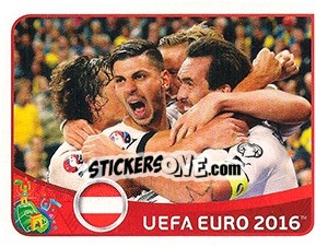 Cromo Figurina A19 - UEFA Euro France 2016 - Panini