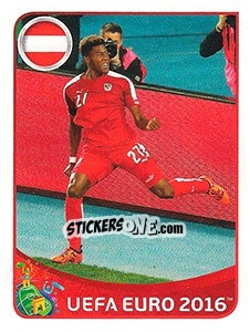 Figurina Figurina A20 - UEFA Euro France 2016 n. A20 - Panini