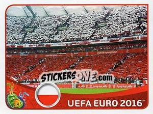 Sticker Figurina E11 - UEFA Euro France 2016 - Panini