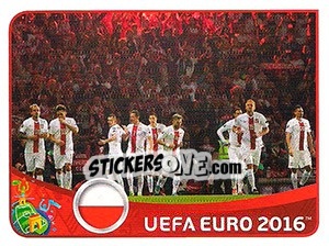 Sticker Figurina E12 - UEFA Euro France 2016 - Panini
