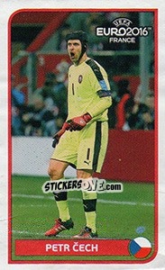 Sticker Petr Cech - UEFA Euro France 2016 n. BG-PC - Panini
