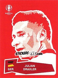 Sticker Julian Draxler