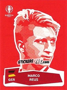 Sticker Marco Reus - UEFA Euro France 2016 n. DE-MR - Panini