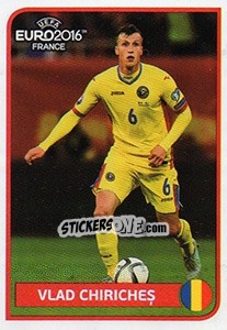 Sticker Vlad Chiricheș - UEFA Euro France 2016 - Panini