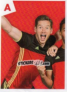 Sticker Celebration A - UEFA Euro France 2016 n. H1 - Panini