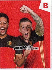Sticker Celebration B - UEFA Euro France 2016 n. H2 - Panini