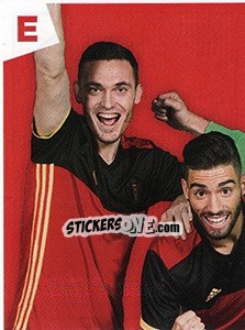 Sticker Celebration E - UEFA Euro France 2016 n. H5 - Panini