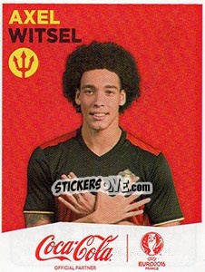 Sticker Axel Witsel - UEFA Euro France 2016 - Panini