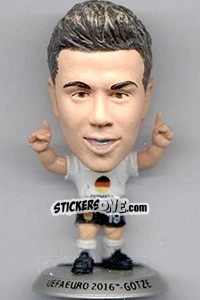 Sticker Mario Götze - UEFA Euro France 2016 - Panini