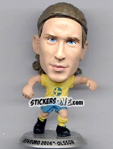 Sticker Jonas Olsson - UEFA Euro France 2016 n. FIG-MO - Panini