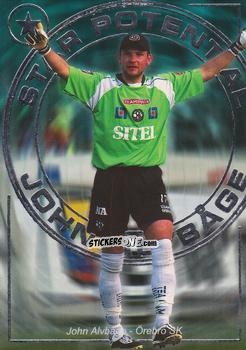 Figurina John Alvbåge - The Card Cabinet Allsvenskan Football 2003 n. SP12 - Thecardcabinet