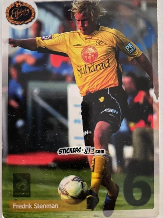 Figurina Fredrik Stenman - The Card Cabinet Allsvenskan Football 2003 n. 35 - Thecardcabinet