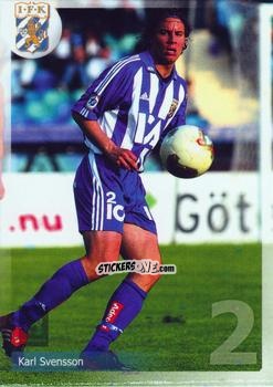 Figurina Karl Svensson - The Card Cabinet Allsvenskan Football 2003 n. 62 - Thecardcabinet