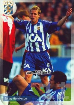 Figurina Jonas Henriksson - The Card Cabinet Allsvenskan Football 2003 n. 69 - Thecardcabinet