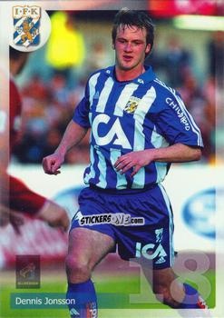 Figurina Dennis Jonsson - The Card Cabinet Allsvenskan Football 2003 n. 71 - Thecardcabinet