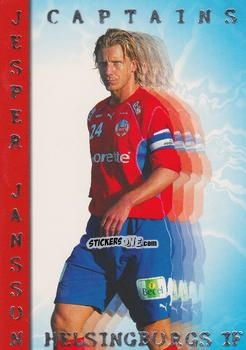 Figurina Jesper Jansson - The Card Cabinet Allsvenskan Football 2003 n. C8 - Thecardcabinet