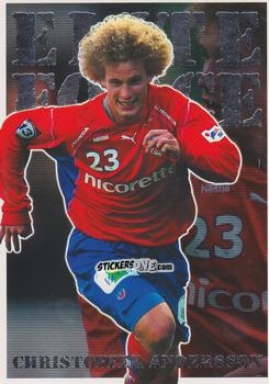 Figurina Christoffer Andersson - The Card Cabinet Allsvenskan Football 2003 n. EF7 - Thecardcabinet
