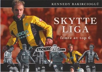 Figurina Gustaf Andersson - The Card Cabinet Allsvenskan Football 2004 n. SL4 - Thecardcabinet