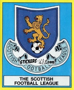 Sticker Scottish Football League - UK Football 1987-1988 n. 2 - Panini