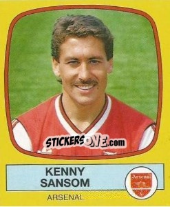 Sticker Kenny Sansom - UK Football 1987-1988 n. 8 - Panini