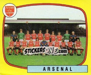 Sticker Team - UK Football 1987-1988 - Panini