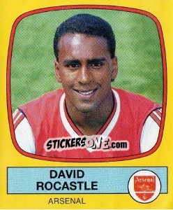Sticker David Rocastle - UK Football 1987-1988 n. 15 - Panini