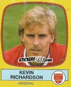 Figurina Kevin Richardson - UK Football 1987-1988 - Panini