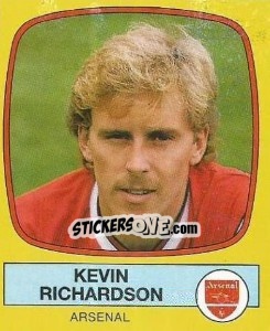 Sticker Kevin Richardson - UK Football 1987-1988 n. 17 - Panini