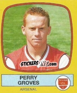 Figurina Perry Groves - UK Football 1987-1988 - Panini